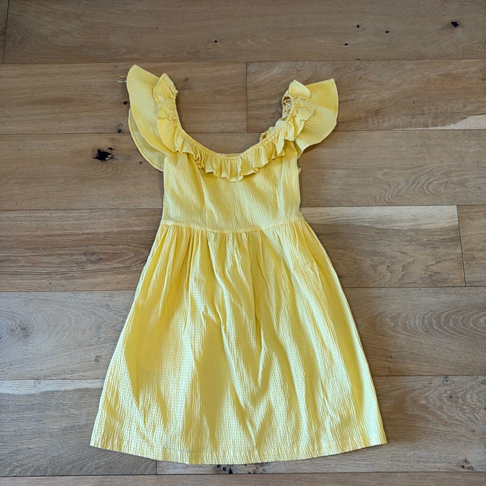 Mi ami yellow dress size small